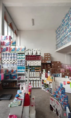 Sivpak Sivas mağaza ve depo içinde ambalaj ürünleri raf düzeni